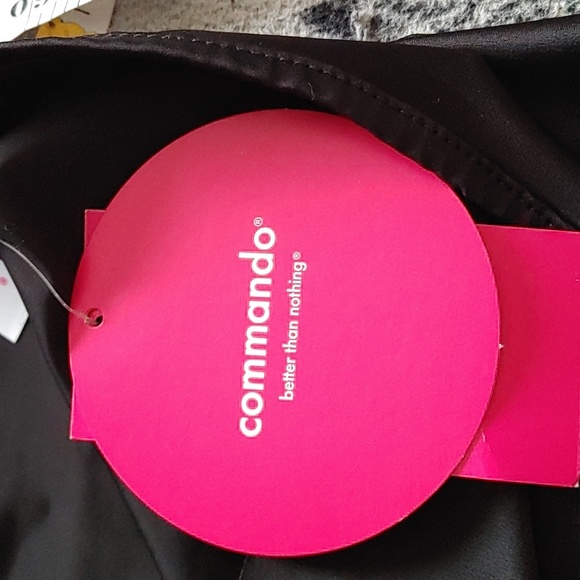 Commando black luxe satin mini Cami slip sz.L NWT - Picture 5 of 8